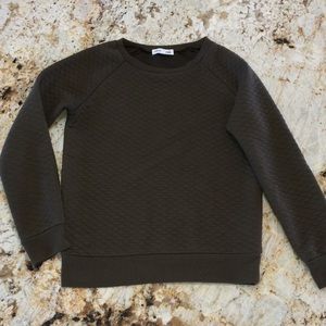 Olive Crewneck Sweater